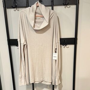 We The Free - Fap Cozy Cream Cowl Neck Sweater